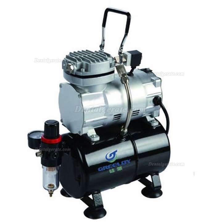 Greeloy® GW-106 1/5Hp 3L Tragbarer ölfreien Mini-Luftkompressor Greeloy® GW-106 1/5Hp 3L Tragbarer ölfreien Mini-Luftkompressor